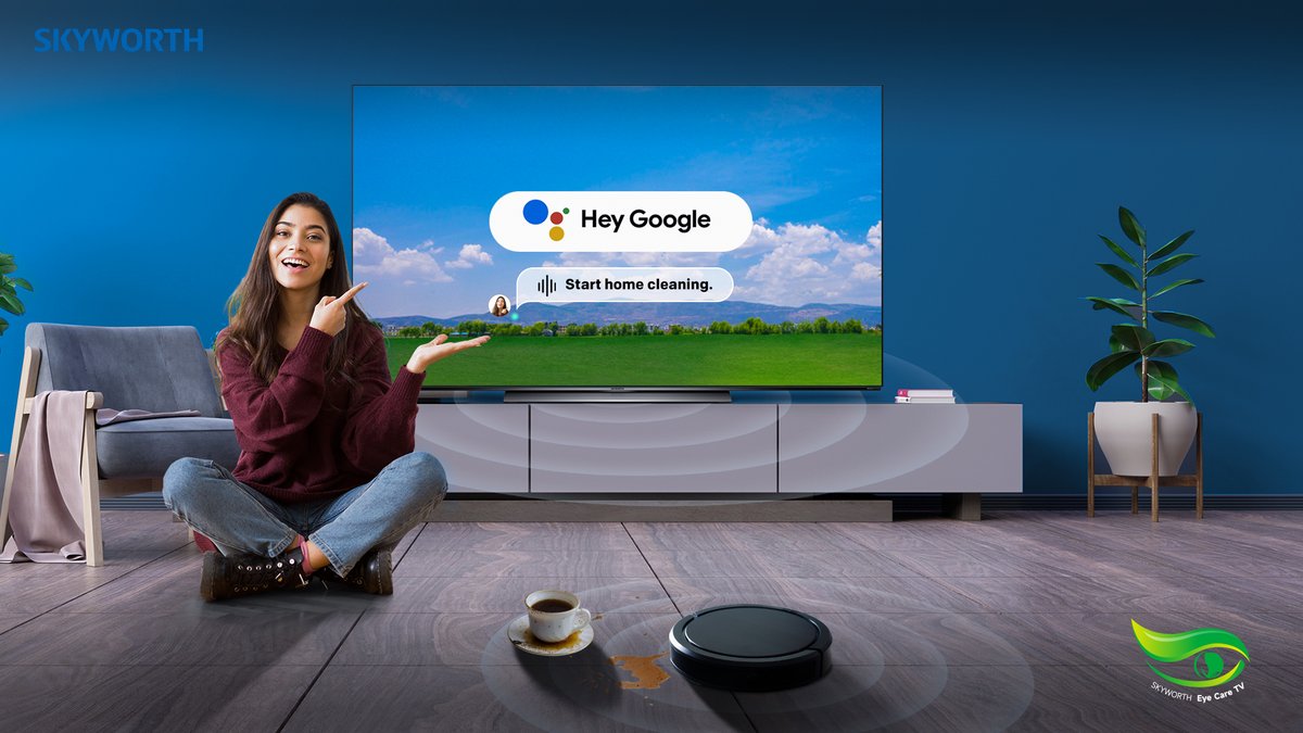 Skyworth_NA's tweet image. Elevate home to new heights with #Skyworth TV&apos;s Google Assistant voice control!🗣️&quot;Hey Google&quot; is all it takes to use your smart devices
#SmartHomeMagic #VoiceControl #TechInnovation #ConnectedLiving #HomeTech #TV #googletv #googleassistant #assistant #heygoogle #smartdevices