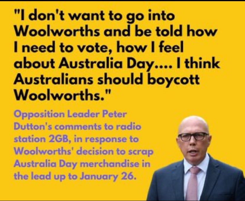 DigbyMiss's tweet photo. @SkyNewsAust Passed you by (no doubt deliberately) but Woolworths stores were vandalised & their retail workers were verbally assaulted because of Peter Duttons incitement #DuttonIsALoser #LNPToxicNastyParty #auspol #PeterDuttonincitesvandalism https://t.co/Cfvk6sqKsq