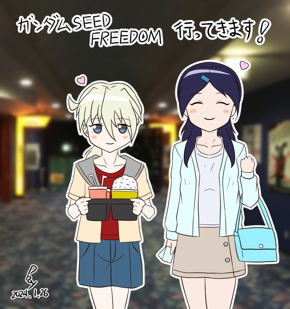 #今月描いた絵を晒そう
今回は2コマ描いたり別ジャンル描いたりしてました!ガンカフェアンソロジー頑張るぞ! 