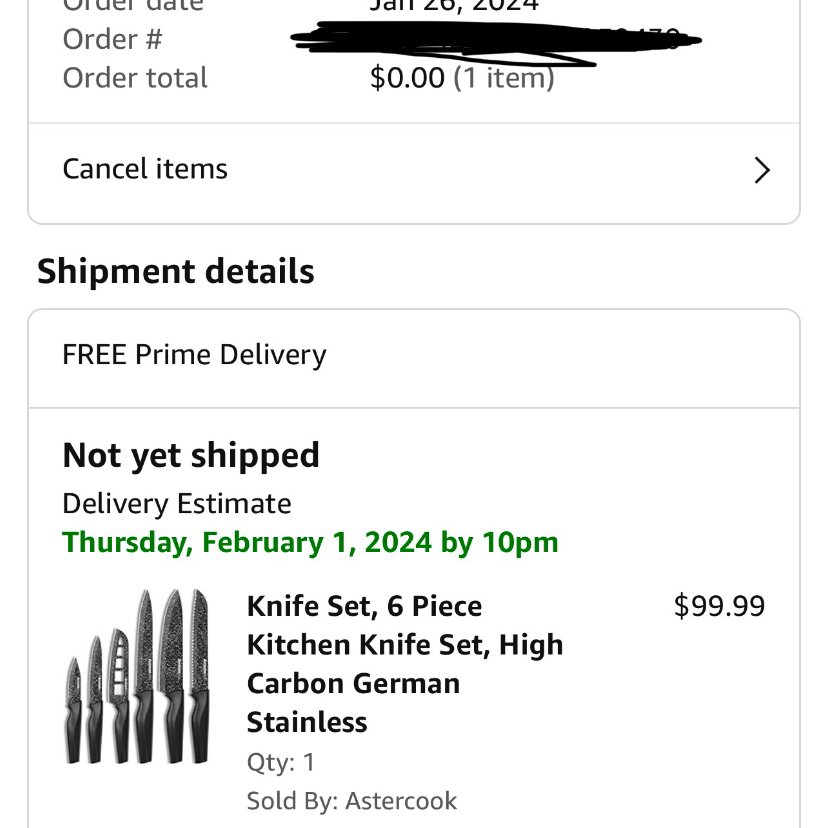 TopCooks's tweet image. TOP COOKS MEMBERS JUST GOT $100 KNIVES FOR COMPLETELY FREE. 

YES THIS IS AMAZON AND YES I SAID FREE.

KEEP THESE OR RESELL THEM FOR 100% PROFIT MARGINS. 💸