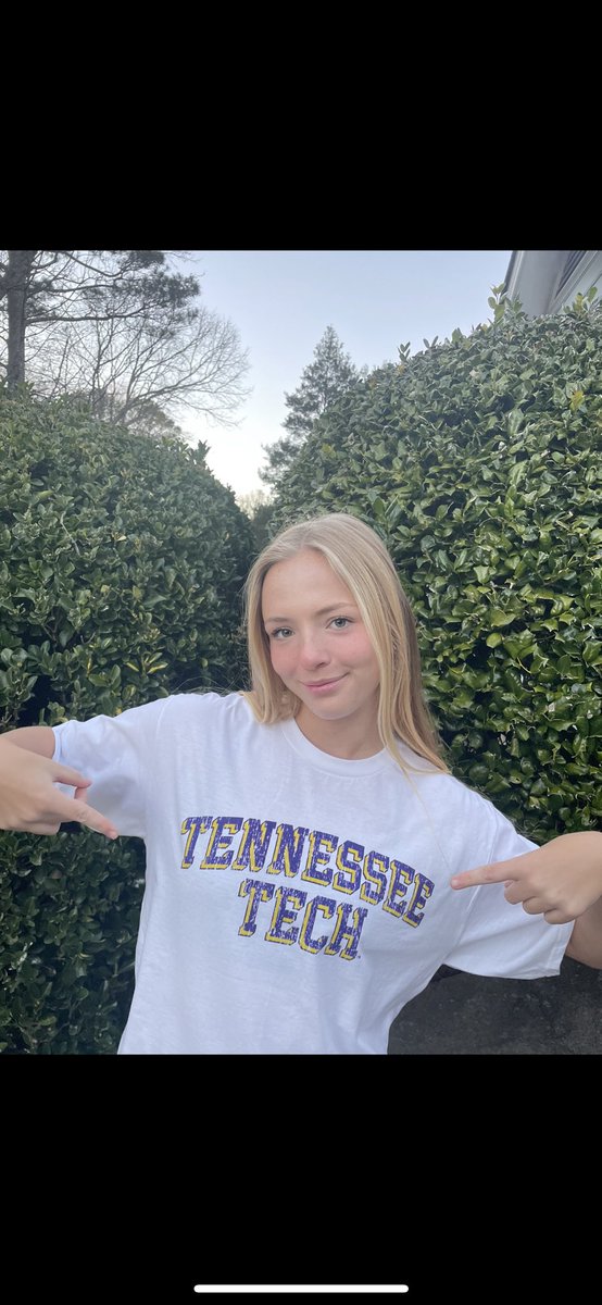 brooke_sauers's tweet photo. I am so excited to announce my commitment to play D1 soccer and continue my academic career at Tennessee Tech University! This is such a dream come true, and I cannot wait for this next chapter. God is so good! Wings up 💜💛 https://t.co/0fELSIzYmq