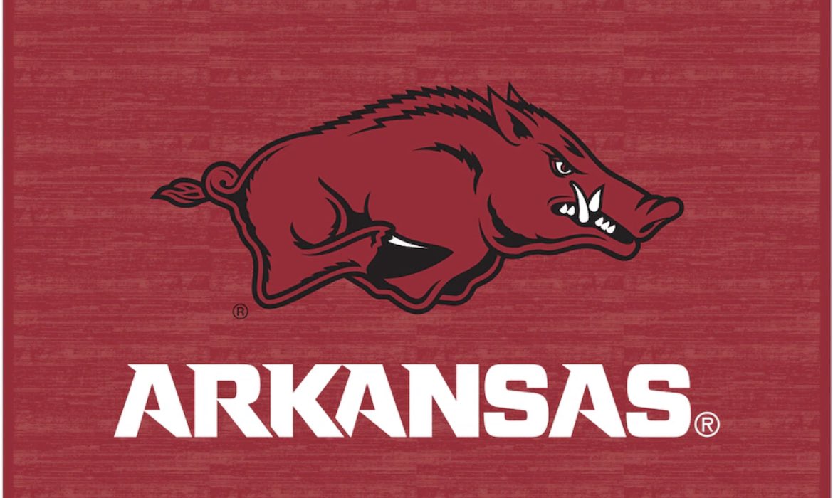 #AGTG😱 I am extremely blessed to receive my first SEC offer to the university of Arkansas❤️🤍 @lynarise @coach_tblack @CoachDWilson15
