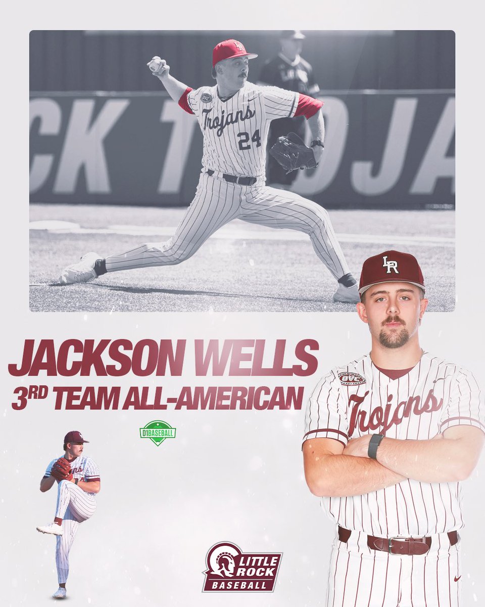 🚨 𝓐𝓵𝓵-𝓐𝓶𝓮𝓻𝓲𝓬𝓪𝓷 🚨

Congratulations, <a href="/jacksonbwells/">Jackson Wells</a> , for being named D1Baseball Preseason 3rd Team All-American❗️

#LittleRocksTeam