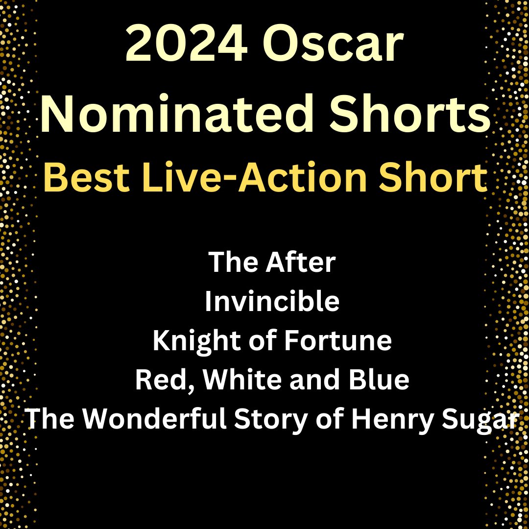 SPIFFest's tweet image. The 2024 Oscar nominated shorts have been released! Tickets on sale now! You don&apos;t want to miss out on this. 
eventbrite.com/cc/oscar-nomin…
