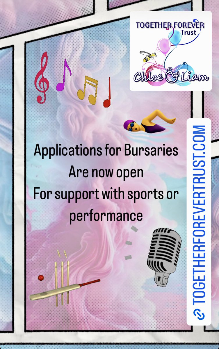 chloeandliam24t's tweet image. REMINDER- Applications will close on Friday 16th February at 5pm. The applications will be read by our board of trustees at the end of the month 
🩷🩵
togetherforevertrust.com