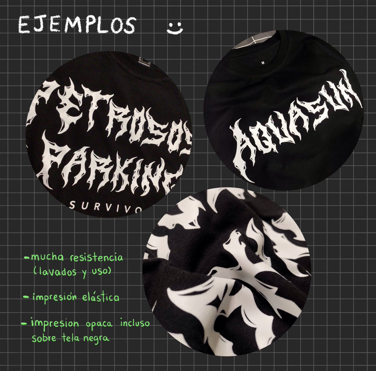 enlar_'s tweet photo. Holi! Estoy haciendo camisetas personalizadas con estas fuentes tan chulas 😎😎
(los rts se agradecen un montón)
https://t.co/gQMygIN2DU https://t.co/aouAs9tT98