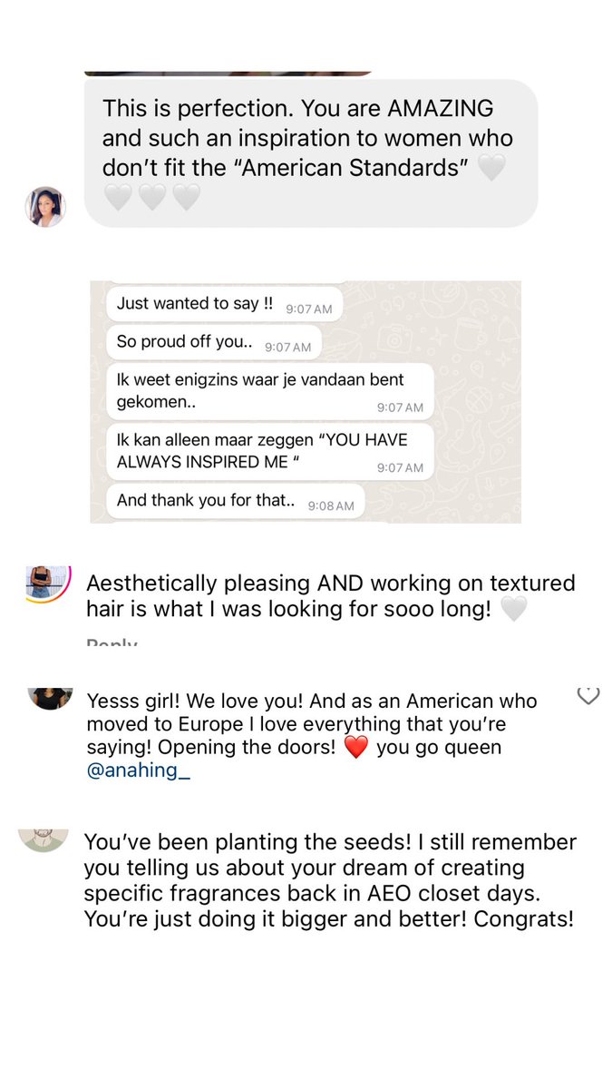 anahing_'s tweet photo. My favorite responses so far 🥹
Feeling so grateful for the love and support. Thank you for being a part of this journey 🫶🏽 https://t.co/LTYlGxGaCj