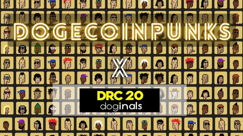 doginalsDRC's tweet photo. #GIVEAWAY &amp; Thread with @Dogecoinpunks_ 

Try to win 3 Dogecoinpunks ⬇️

♥️ Like and retweet 🔁

Mention 2 friends in comments ⤵️

Follow @doginalsDRC and 
@Dogecoinpunks_ https://t.co/xr7HdiDScI