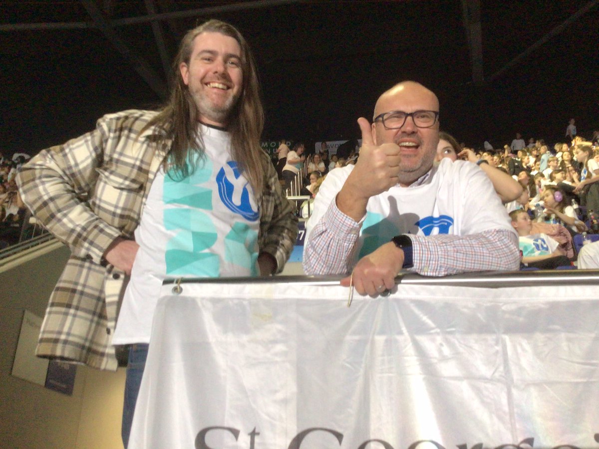 Young Voices 2024…ready and waiting in our Young voices 
T shirts