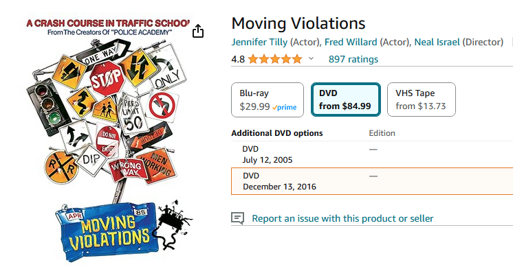 AdamCampetti's tweet photo. Moving Violations should be on #AmazonPrime or renewed on #NetflixInstant. Fun hoaky movie from the #80s to get you ready for the Summer starring #JenniferTilly and #JohnMurray
Preview https://t.co/6tJixYiIeY @PrimeVideo @primevideosport @netflix @JeffBezos @JenniferTilly https://t.co/8RsteAaQwY