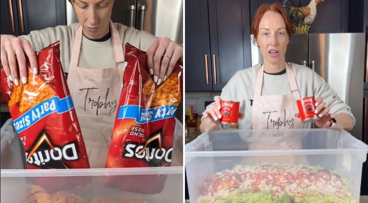 infobaemexico's tweet photo. 🙈🙅Mexicanos enfurecen contra extranjera que se puso creativa y cambió la receta de los #Dorilocos: “No los dejen cocinar” https://t.co/5AOU8drzVj https://t.co/vCWuDEGkcJ