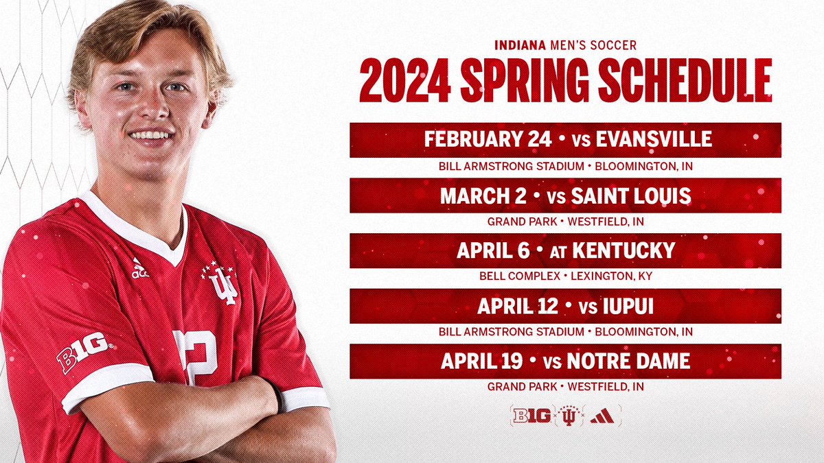 IndianaMSOC's tweet photo. 2024 spring season loading... https://t.co/gR6zvqFyBF