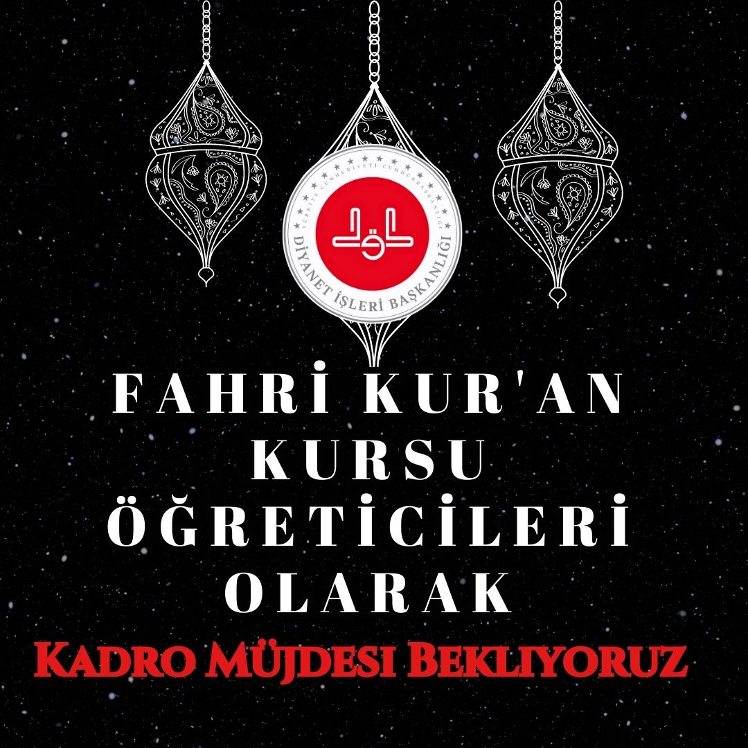 Hali hazırda tecrubeli personeline devletimiz ve diyanetimiz hakkını teslim etmeli...FAHRİ OGRETİCİYE KADRO 

#TBMMFahrilerinKadroTalebiniOnayla
#Akparti
#MHP
#YenidenRefahPartisi
  
<a href="/RTErdogan/">Recep Tayyip Erdoğan</a> <a href="/dbdevletbahceli/">Devlet Bahçeli</a>  <a href="/ErbakanFatih/">Dr. Fatih Erbakan</a> <a href="/mehmetsaityaz/">Mehmet Sait YAZ</a> <a href="/AvOzlemZengin/">Av. Özlem Zengin 🇹🇷</a>  <a href="/erkanakcay45/">Erkan Akçay</a>