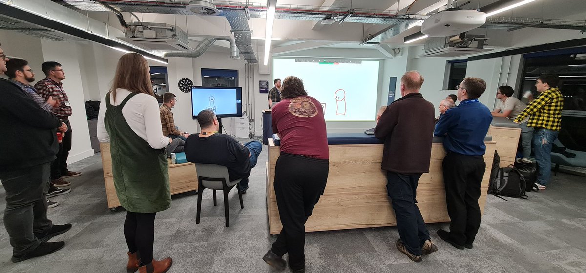 dotnetnotts's tweet image. A great turnout for tonight&apos;s special #dotnetnotts Lightning Talks evening!