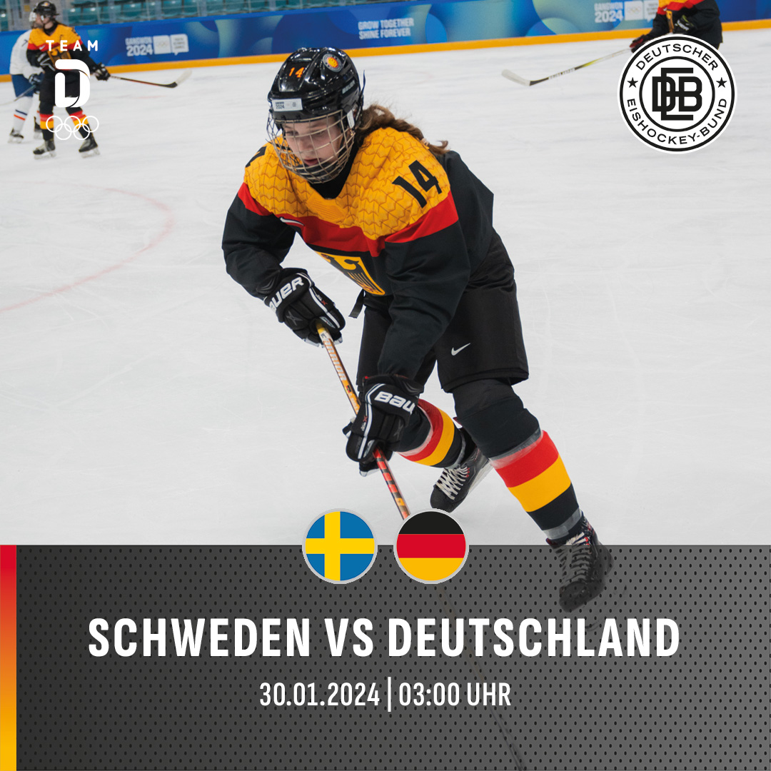 Keine lange Pause für unsere U16-Frauen 🇩🇪, denn bereits um 3 Uhr heute Nacht geht's weiter. Im Halbfinale der Winter Youth Olympic Games 2024 trifft Deutschland auf Schweden 🇸🇪 Der Kampf um den Einzug ins Finale - kostenlos im Livestream 👉 tinyurl.com/z8wu45ub