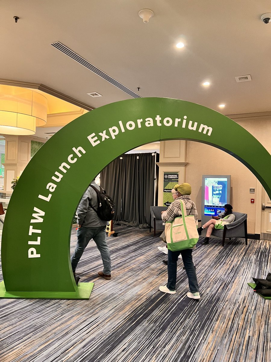 kindermswelborn's tweet image. Kicking off PLTW sparking curiosity! @PLTWorg  #sparkingcuriosity2024 #PLTW
