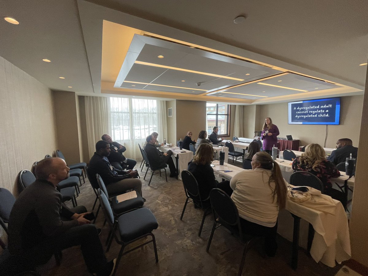 PrincipalLietz's tweet photo. @uticaschools and Henry Ford II AP Yvonne Swanson sharing insights on engaging in SEL work as a foundation of the work we do with students not another thing. Wellness matters! @massp @HFIIPrincipal1 #MASSPAP24 https://t.co/oFGFcTWslK