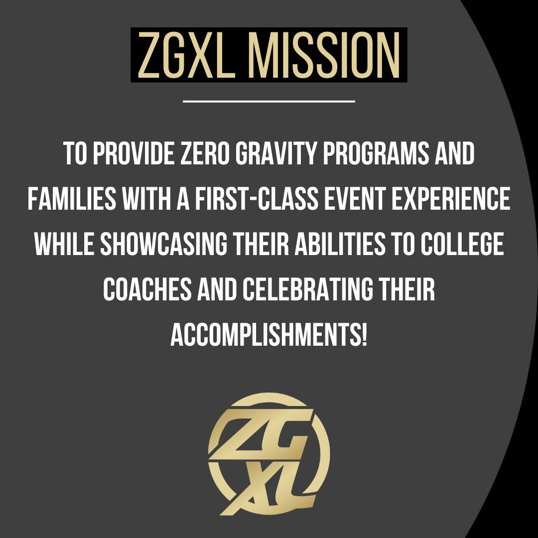 ZGXL Mission Statement! See below what our goal of the Zero Gravity Exposure League is and what will be included in the league‼️ @ZeroGravityBB 🏀