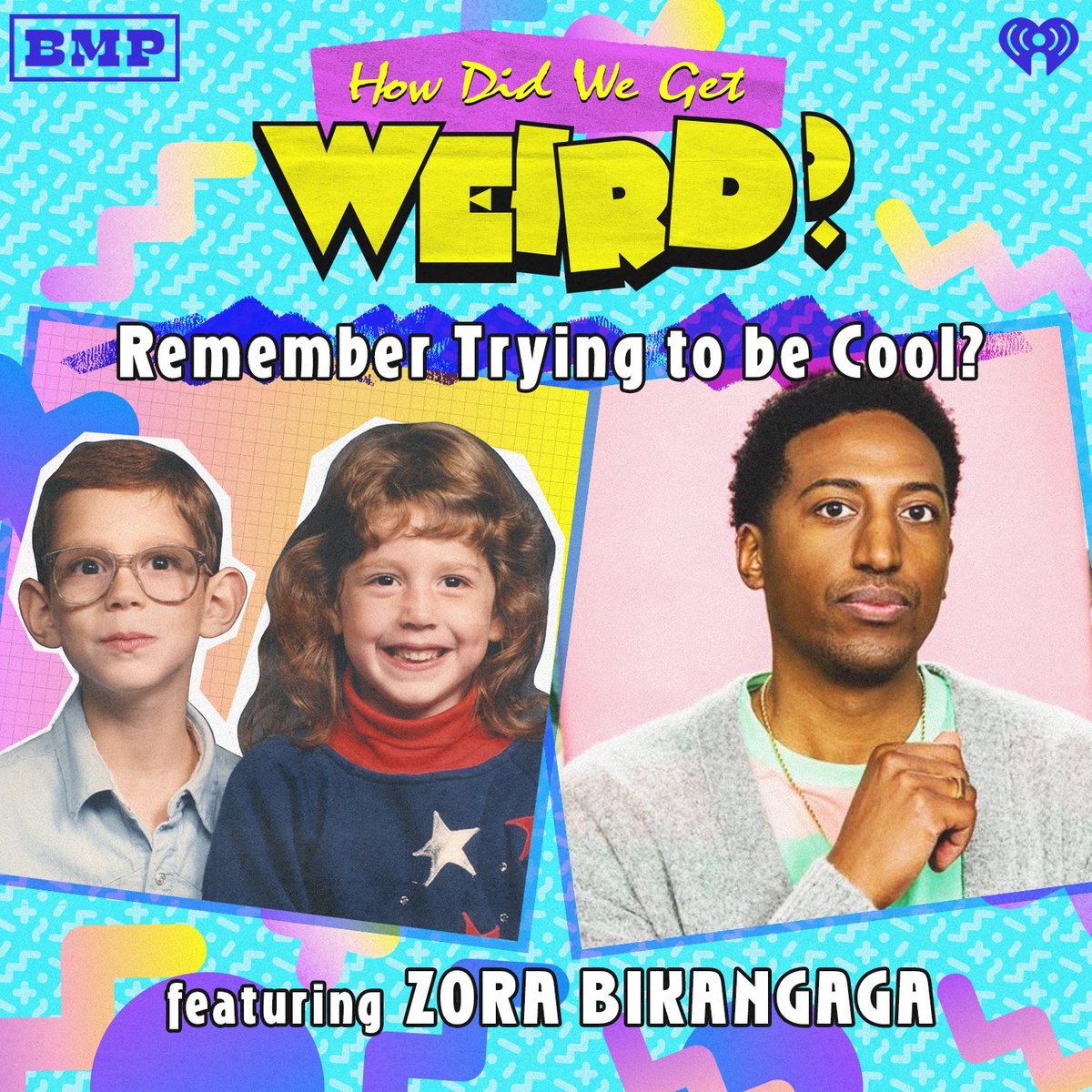 This week @jonahmbayer and I are thrilled to welcome our friend the hilarious delight Zora Bikangaga to talk about trying to be cool as kids, and whether our kid selves would think we’re cool today (we have no bedtimes and can eat candy whenevs, so…) Be cool and check it out!!