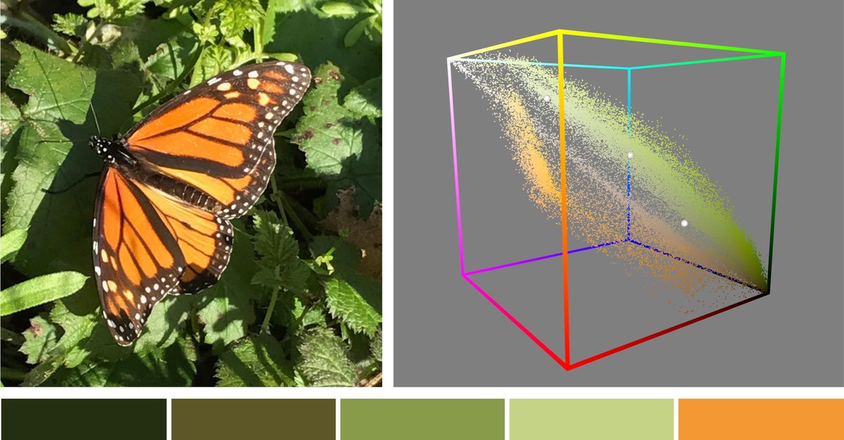 Ooh! K-means clustering in #swiftlang using Accelerate framework ❤️ With a #scenekit point cloud for extra goodness.... developer.apple.com/documentation/…