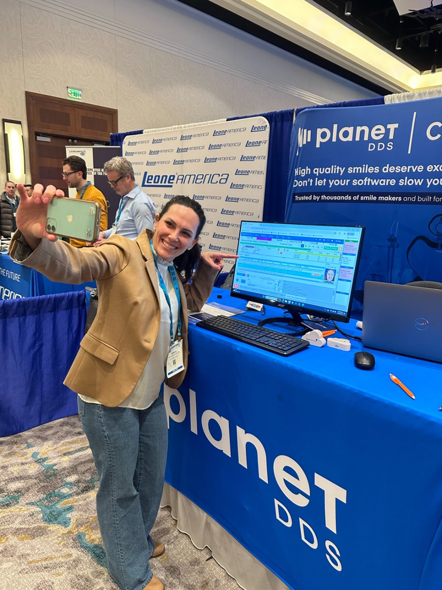 PlanetDDS's tweet image. What an amazing time at AAO Winter 2024! 🙌

Andrew and Megan had a blast at the Cloud 9 booth and came back with some great stories to share with our team. 

#orthodontics #AAOWinter #cloudsoftware
