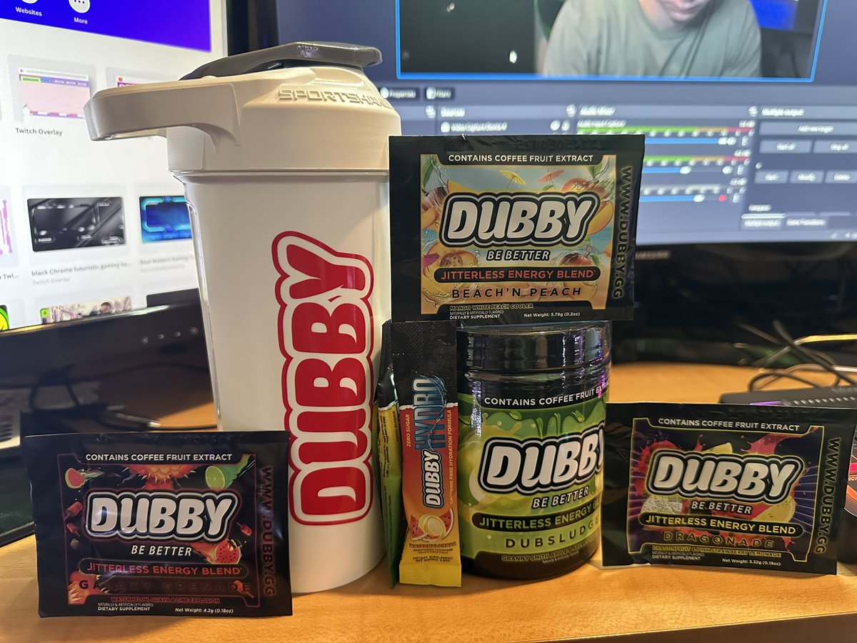 Big shoutout to @DubbyEnergy for powering up my gaming sessions with their delicious energy drinks! 🎮🔥 Excited to share my thoughts in today’s stream. If you’re on the hunt for a tasty boost, definitely give them a try! Use code: CBGAMING for 10% off #GamingFuel #DubbyEnergy