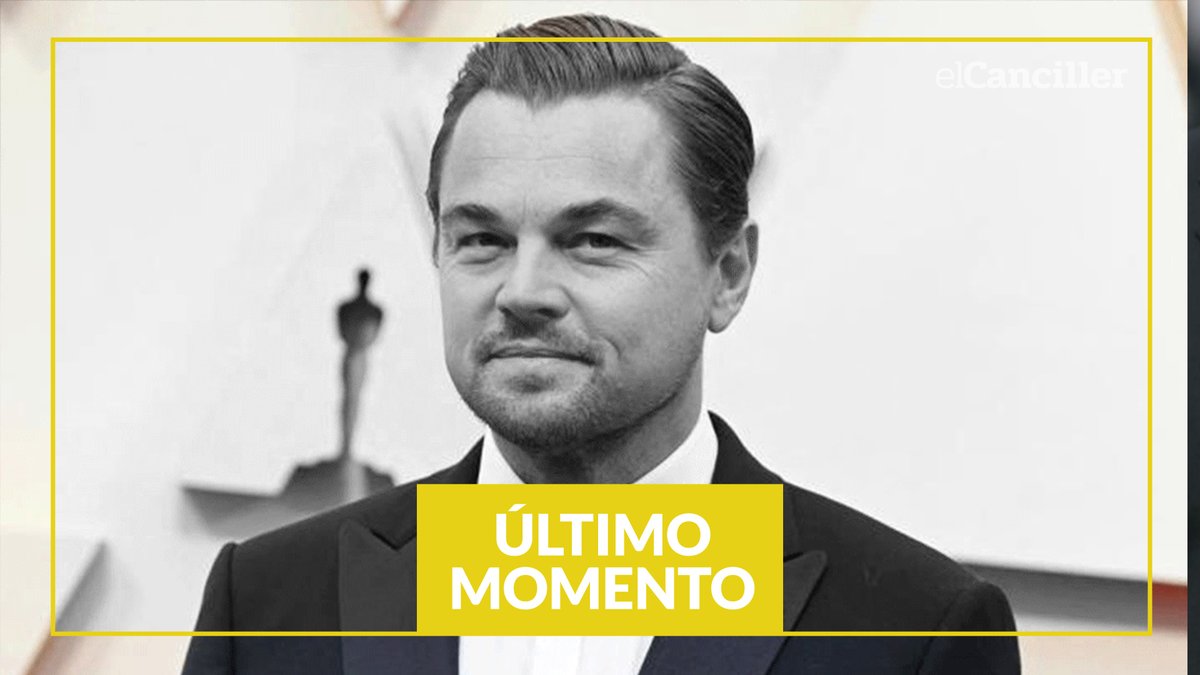 elcancillercom's tweet photo. [AHORA] DiCaprio anunció su visita a la Argentina: será en marzo, para impulsar una campaña en defensa del medioambiente. https://t.co/VRilC9OJ9I
