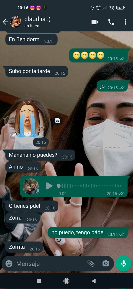 jamás pensé que llegaría este momento: no puedo tengo pádel