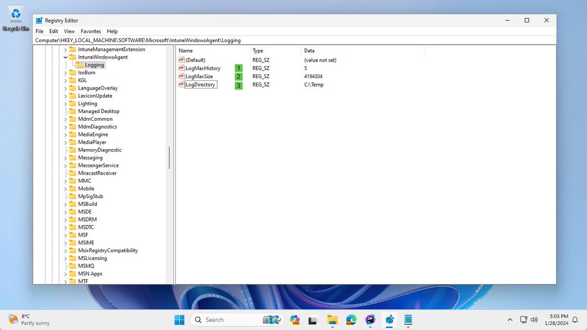 pvanderwoude's tweet photo. New blog post: Getting familiar with the Intune Management Extension log files
https://t.co/H9pmYwPkM6
#MSIntune #Intune #EMS #MDM #Windows10 #Windows11 #IME #IntuneManagementExtension https://t.co/wrkEwKy9q2