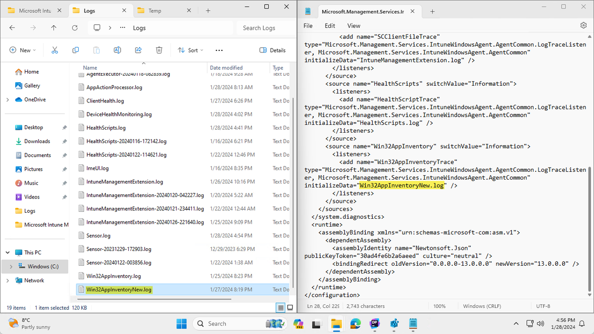 pvanderwoude's tweet photo. New blog post: Getting familiar with the Intune Management Extension log files
https://t.co/H9pmYwPkM6
#MSIntune #Intune #EMS #MDM #Windows10 #Windows11 #IME #IntuneManagementExtension https://t.co/wrkEwKy9q2