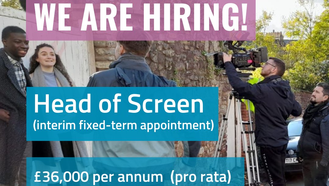 Bristol Old Vic Theatre School is seeking to appoint a Head of Screen on a fixed-term basis to lead our MA Screen Acting course and support the ongoing development of our screen training provision. ⏰️ Applications close on Fri 16 Feb 9AM 👉️ Details: oldvic.ac.uk/jobs/