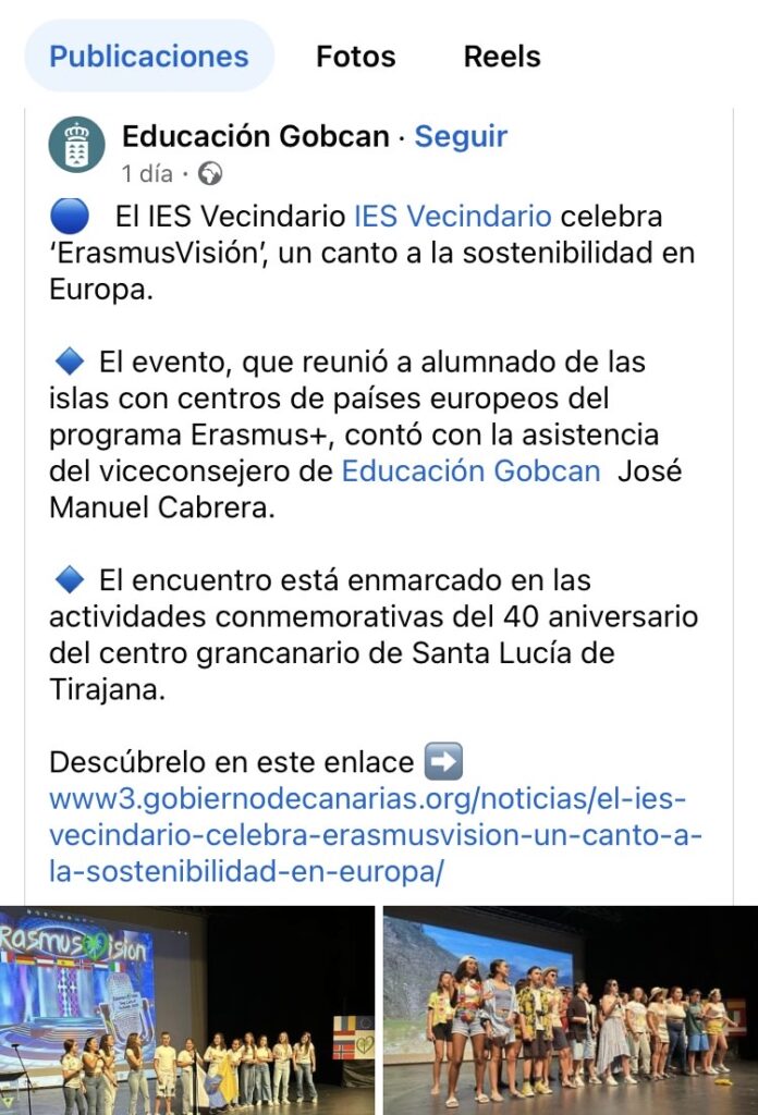 IES Vecindario tweet media