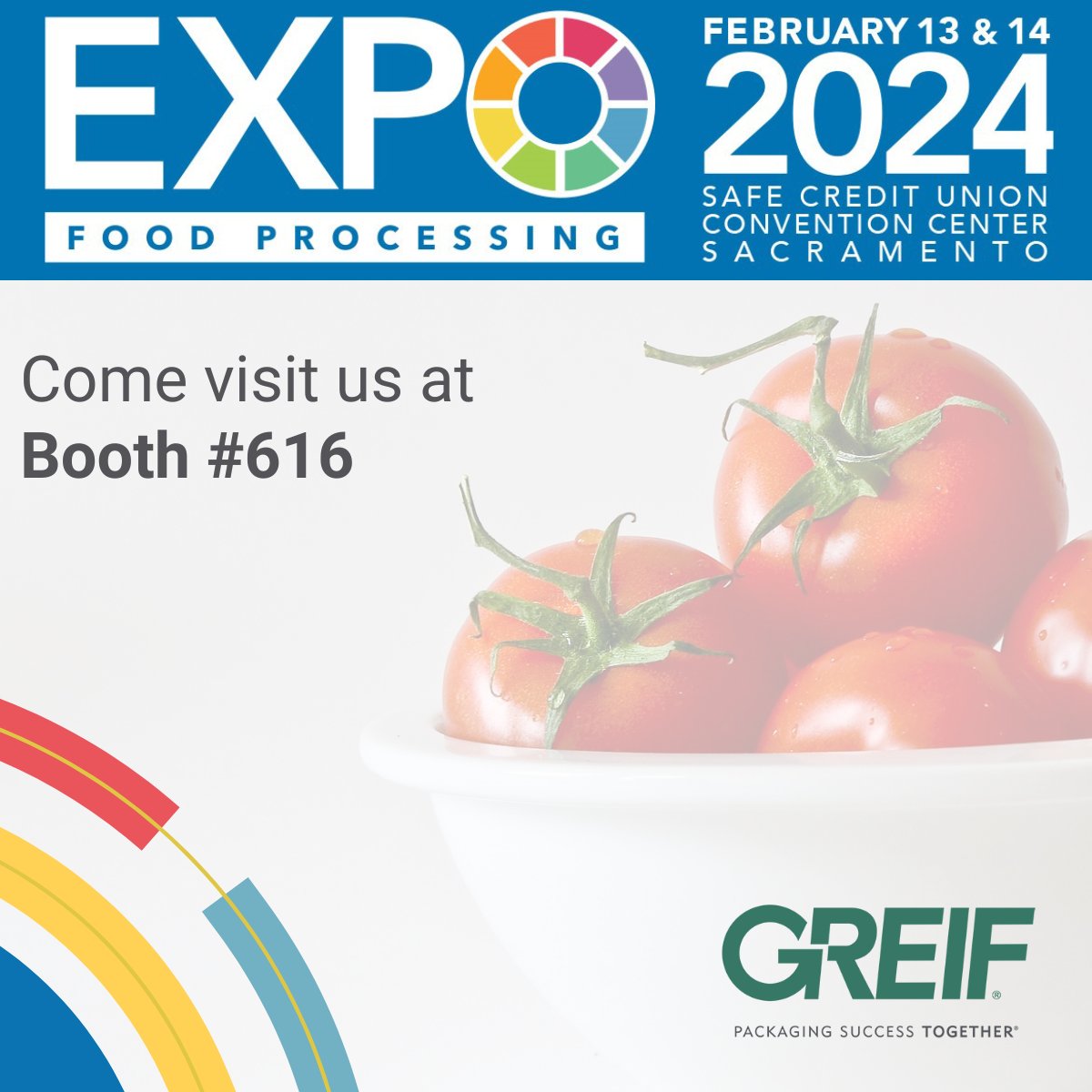 Join us at the Food Processing Expo in Sacramento, California from February 13-14, 2024, to explore our complete packaging solutions for the food industry - featuring both paper and industrial packaging portfolios! Stop by booth #116! bit.ly/3vUFUQB