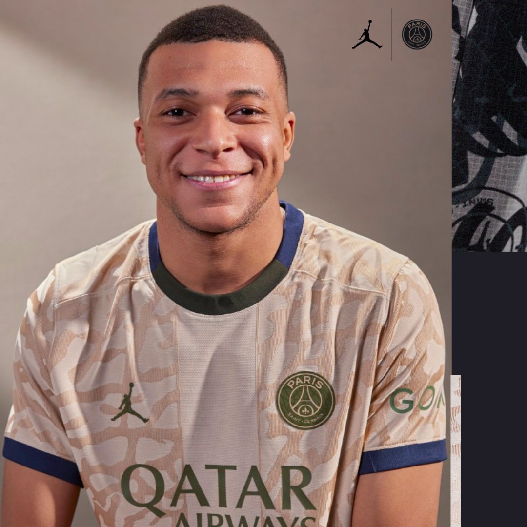 psg 4th kit mbappe