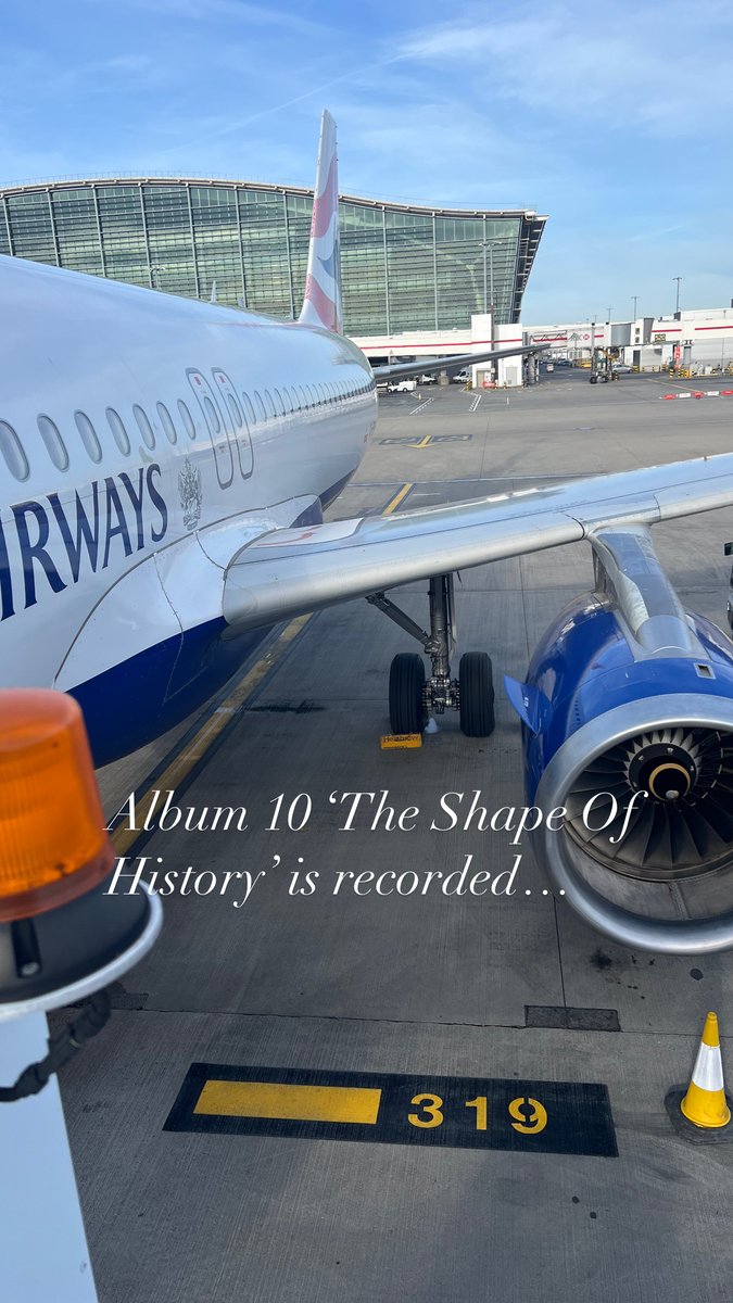 It is official! My 10th album ‘THE SHAPE OF HISTORY’ is finished in the recording process. What started last May 2023 and has involved about 16 weeks of recording, in 2 week increments, has now completed.
