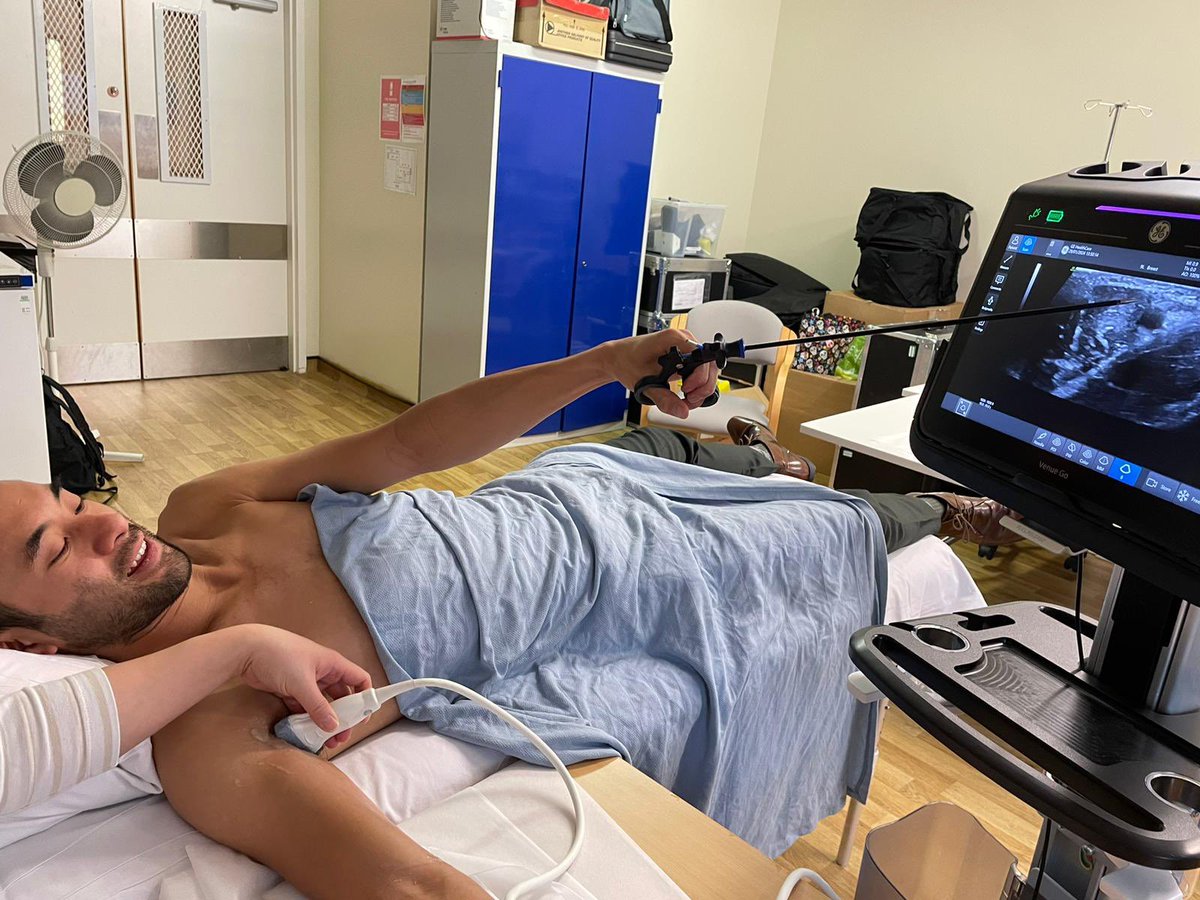Dr Amit Pawa💉🎙️ (@amit_pawa) on Twitter photo A BIG thanks to <a href="/CobainCharlotte/">Charlotte Cobain</a> for organising the Stage 2 #RegionalAnaesthesia training day hosted at <a href="/GSTTanaesthesia/">GSTT Anaesthesia</a> ! In the background big thanks to <a href="/gunjeet99/">Gunjeet Dua</a> for making things work.
Also thanks to <a href="/GideonSamuel/">Sam Wong</a> modelling and teaching & all our consultants (& ex-fellows!) A BIG thanks to <a href="/CobainCharlotte/">Charlotte Cobain</a> for organising the Stage 2 #RegionalAnaesthesia training day hosted at <a href="/GSTTanaesthesia/">GSTT Anaesthesia</a> ! In the background big thanks to <a href="/gunjeet99/">Gunjeet Dua</a> for making things work.
Also thanks to <a href="/GideonSamuel/">Sam Wong</a> modelling and teaching & all our consultants (& ex-fellows!)