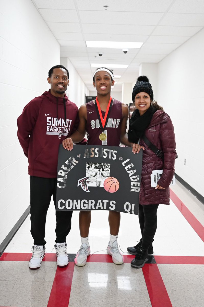 Blessed say I am now the Career Assists Leader in <a href="/RSHSFalconHoops/">Summit Men's Hoops</a> History❗️