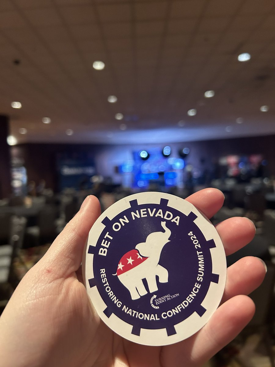 Here we are folks! 
Restoring National Confidence Summit 2024
@TPAction_  is doing the work that needs to be done!💪🔥

#Bootsontheground #USA #Vegas
