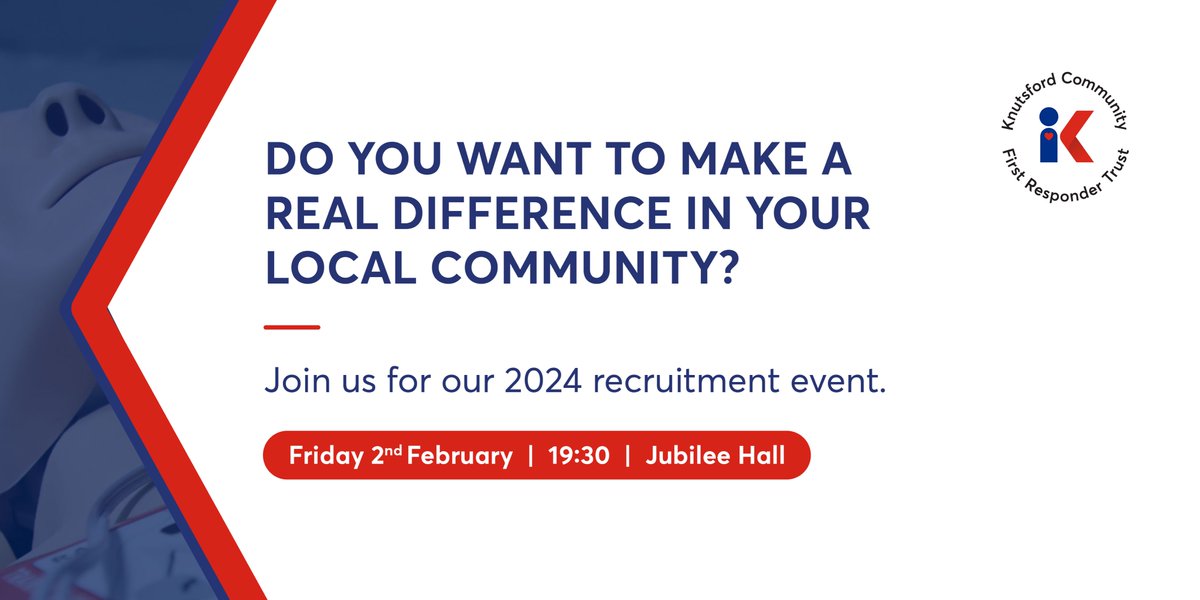 Knutsford Community First Responder Trust tweet media