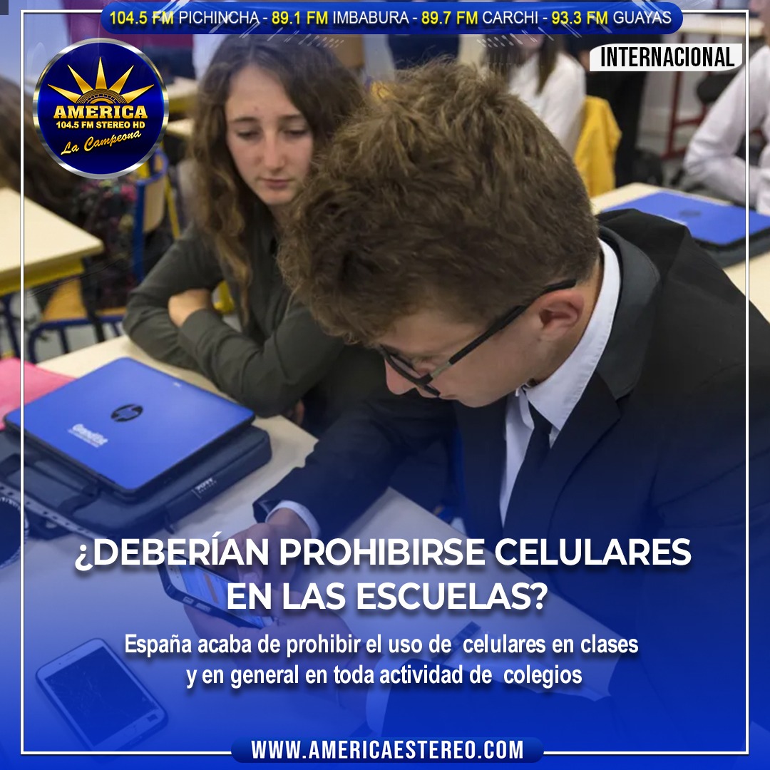 radioamericaof_'s tweet photo. 📰 Internacionales
⚠️ La discusión del uso del celular no es nueva: diversos estudios de universidades españolas han advertido de los efectos, algunos negativos, de los celulares en la atención, aprendizaje y relaciones en niños y jóvenes
#AmericaEstereo
#RadioEc https://t.co/hm6Lx4E1Su