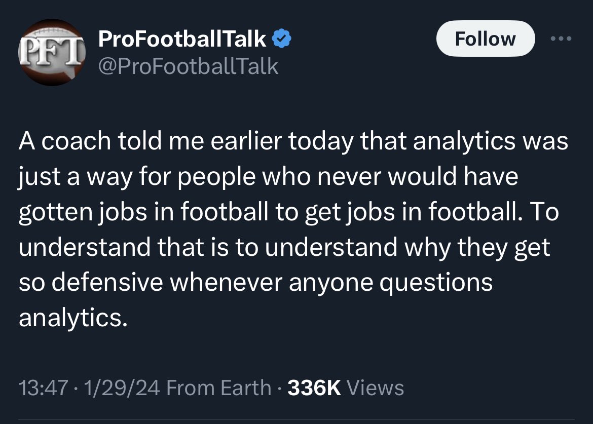 MOConnor__'s tweet photo. “Analytics” will never recover I’m afraid https://t.co/q5V9jIb1DE