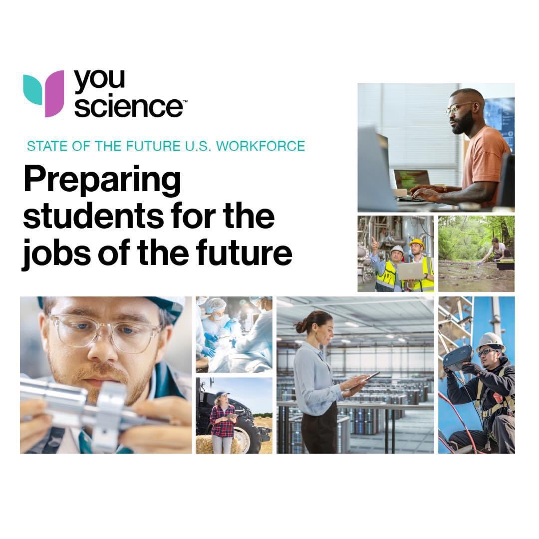 Our certificate partner @You_Science is excited to release the 2024 State of the Future U.S. Workforce. Health science is leading!! 👉 Download the full report for in-depth insights here: bit.ly/3vOJcES