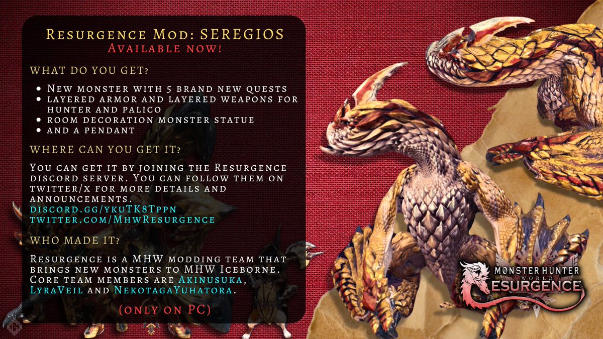 Also, thank you to <a href="/Gaudium017/">Gaudium | Field Guide</a> for the promotional Seregios release screen!