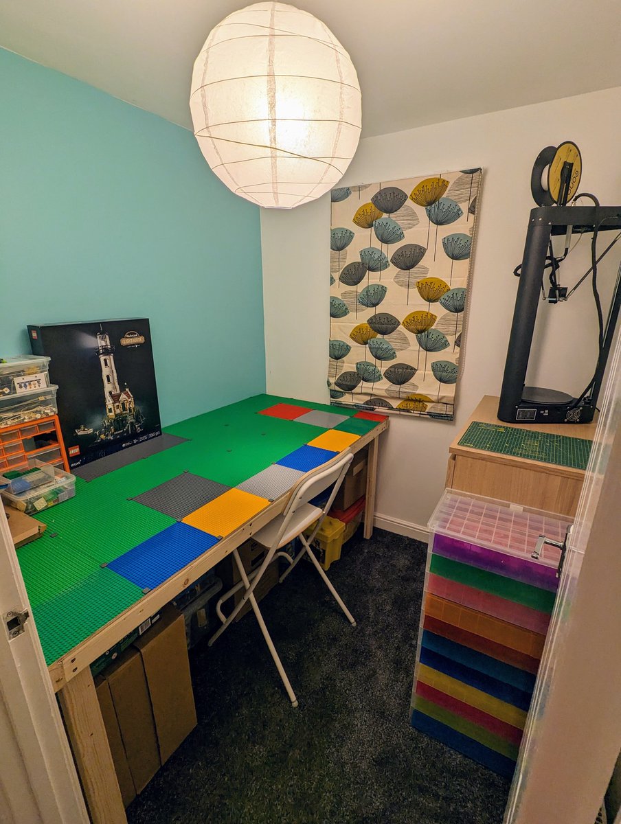 Well, that's one room finally done for now. It's time to start the MILS process... #LEGO