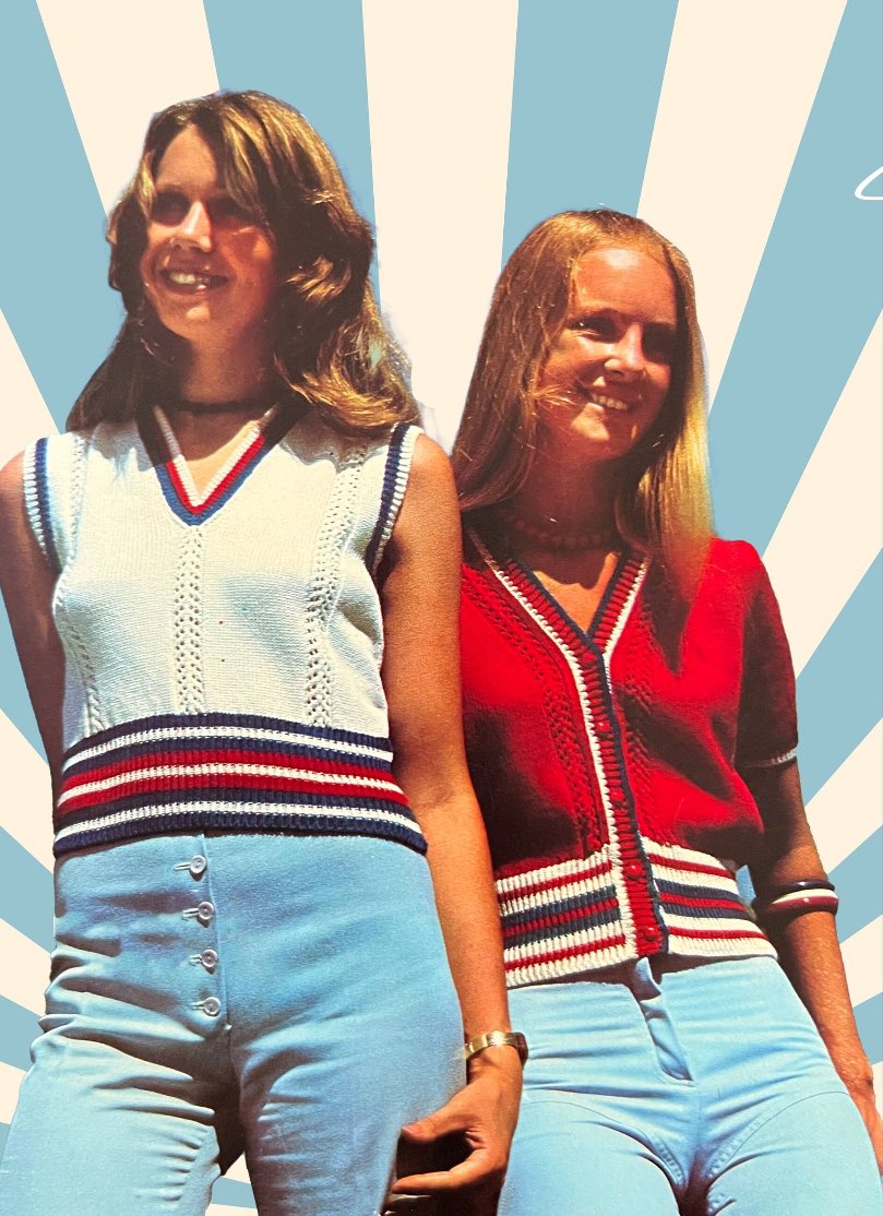 Tank top Tuesday… #1970s #KnittingPattern #tanktop retrokatdigital.etsy.com/listing/147473…