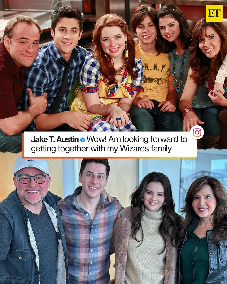 Jake T. Austin confirmed that he is returning for the upcoming 'Wizards of  Waverly Place' sequel, alongside David Henrie and Selena Gomez, on his  Instagram Story saying he is “looking forward to, image size:960x1200