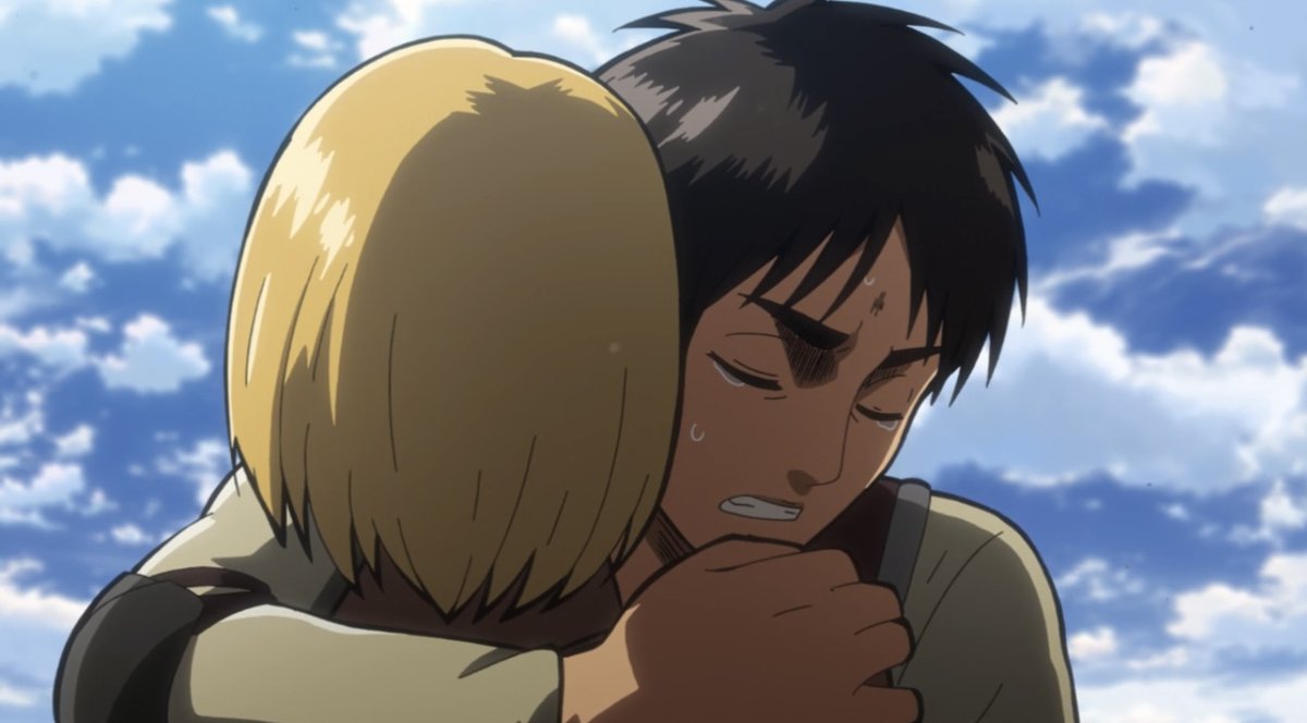 ereminiscanon_'s tweet photo. eren hugging armin as tightly as he can is my favorite flavor of icecream 

#AttackOnTitan #Eremin https://t.co/mesBVAoOCf