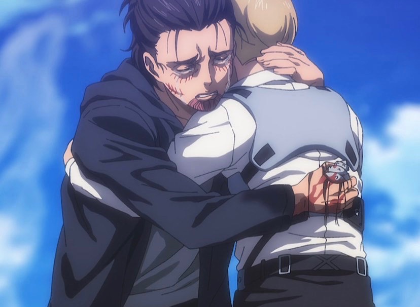 ereminiscanon_'s tweet photo. eren hugging armin as tightly as he can is my favorite flavor of icecream 

#AttackOnTitan #Eremin https://t.co/mesBVAoOCf