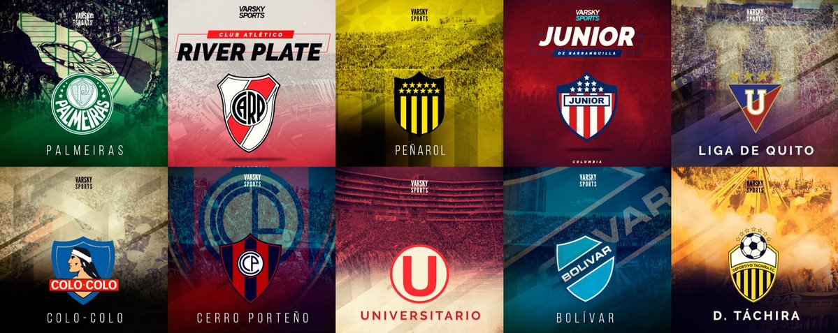 Los clubes de cada país de CONMEBOL con más interacciones en redes sociales en diciembre de 2023 (vía <a href="/DeporFinanzas/">Deportes&Finanzas®</a>).

🇧🇷Palmeiras
🇦🇷River
🇺🇾Peñarol
🇨🇴Junior
🇪🇨Liga de Quito
🇨🇱Colo-Colo
🇵🇾Cerro Porteño
🇧🇴Bolívar
🇵🇪Universitario
🇻🇪Deportivo Táchira