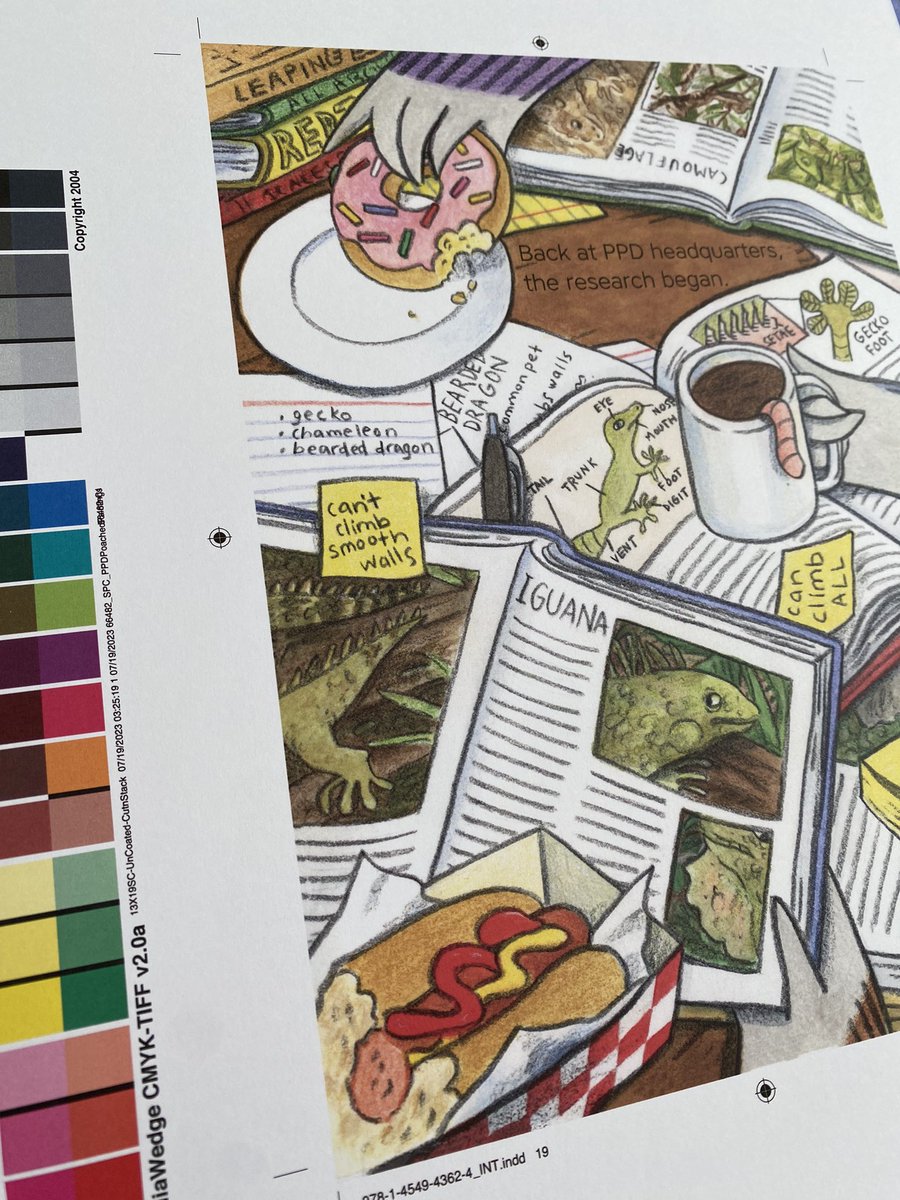 We’re officially less than one month away from THE CASE OF THE POACHED PAINTING hitting bookshelves! Here’s a peek at some interior pages from the proofs 👀🔎